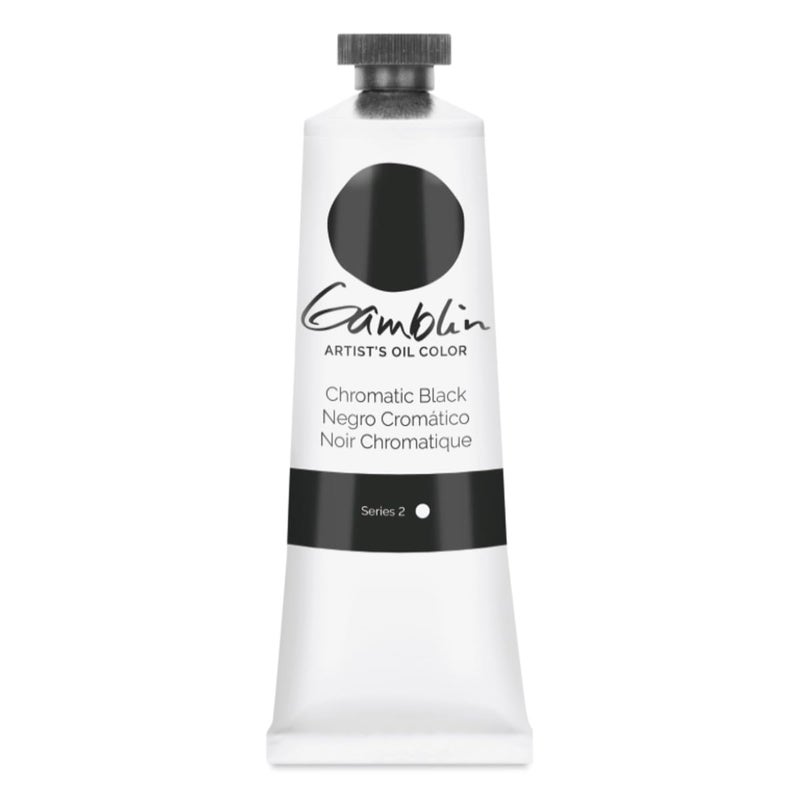 Gamblin Artist Oil 37Ml Chromatic Black